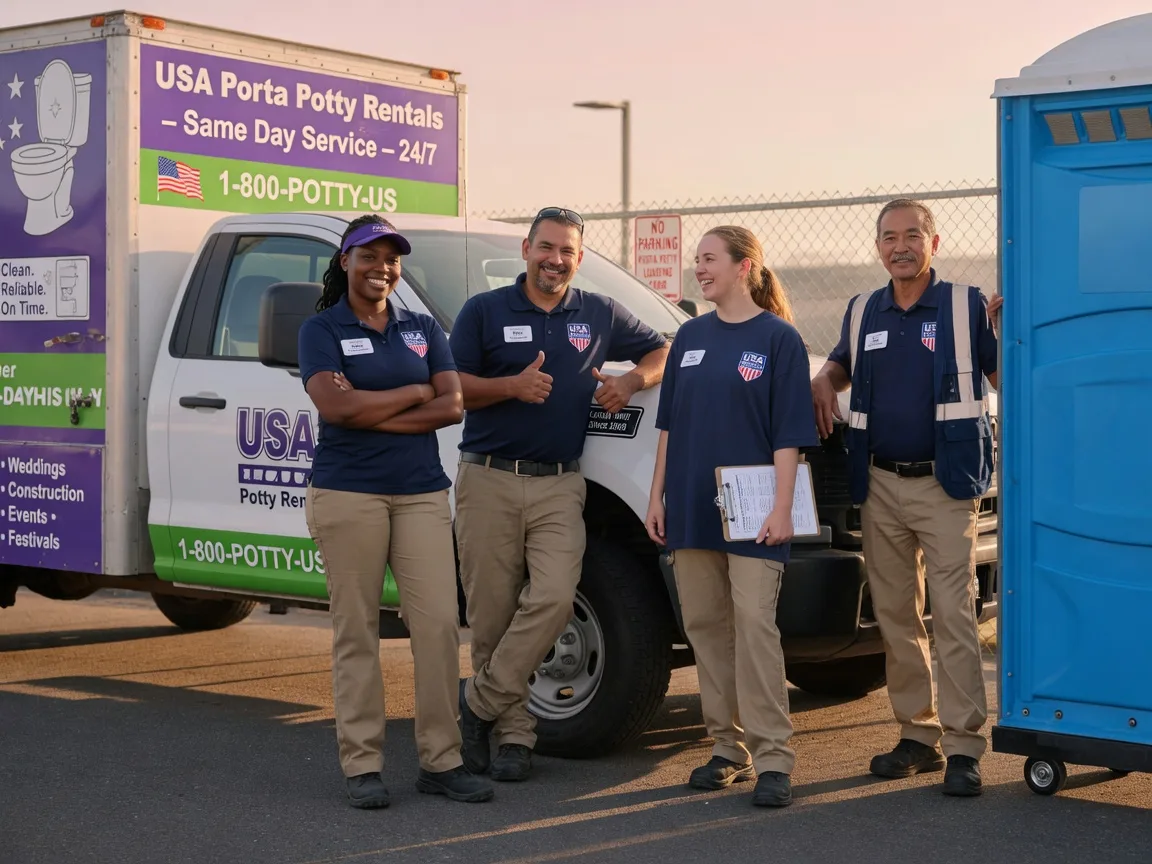 Porta Potty Rental company in Olmsted Falls, OH