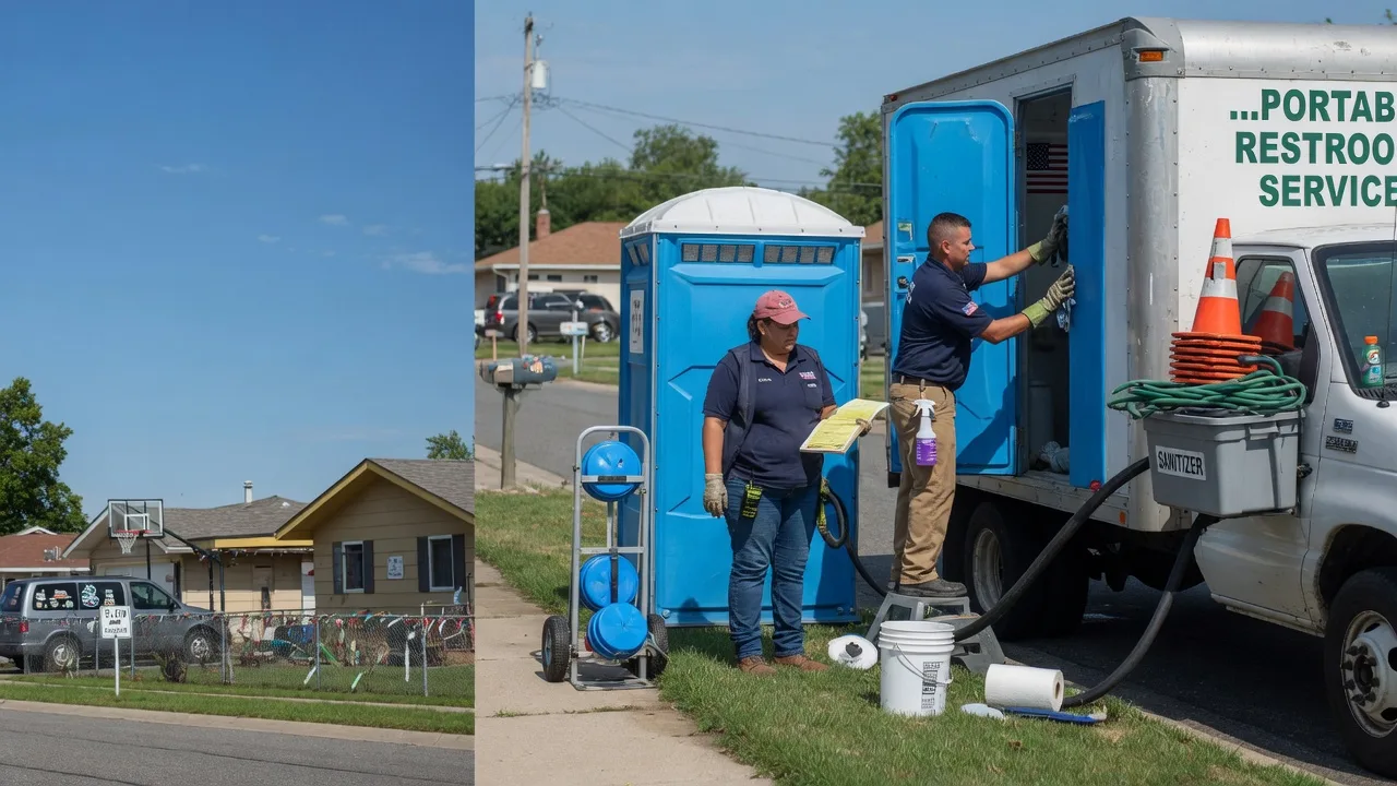 Portable Toilet Rental in Olmsted Falls, OH near me